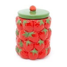 Strawberry Kitchen Storage Jar