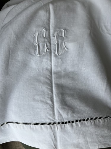 Vintage french linen - vintage,