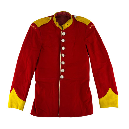 British army tunic - army, red
