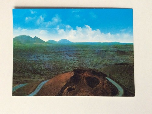 Postcard fire mountain - postcard,