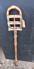  Shooting Stick Vintage Victorian  Bamboo Cane Shooting Stick /Folding Seat