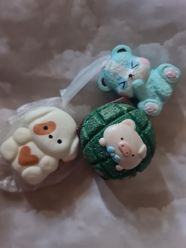 Squishy toy bundle including - toy,