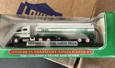 HESS MINIATURE MINI 1998 TANKER TRUCK First Mini Hess Truck New In Box