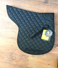 Rhinegold black numnah pony