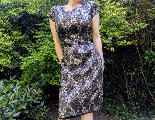 Vintage 50s black and - 50s,
