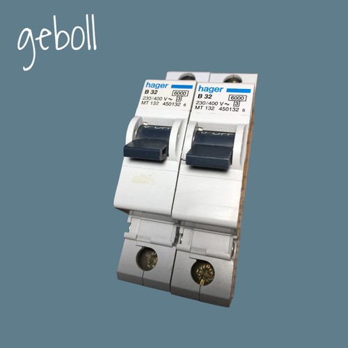 Hager b32 mcb - 32, amp