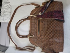 Big Budda Hand Bag Purse Brown