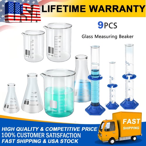 9pcs lab flask - 9pcs,