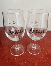 2 X Aspall Cider, Sufflok Pint Glasses