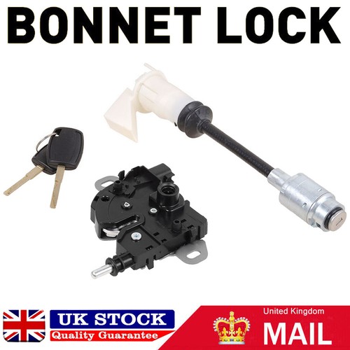 Bonnet release lock - release, latch