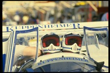 582044 Two Helmets Of The Leon Brothers Daytona A4 Photo Print