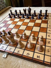 Chess Set And Board,  Wooden