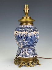 Table Lamp Delft Blue & White
