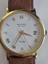 Longines Watch 9ct Gold-Plated