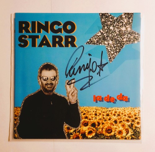 Ringo starr signed - signed, sleeve