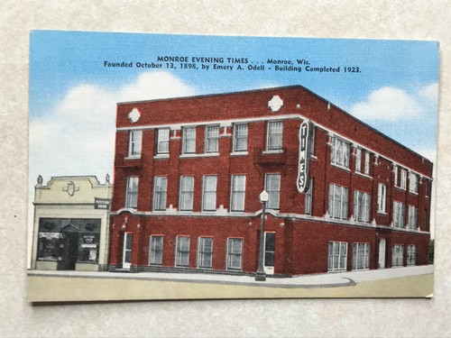P1725 vintage postcard monroe - vintage,