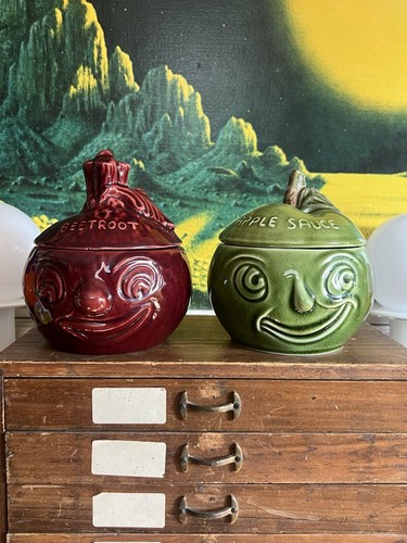 Vintage set sylvac face - set, of