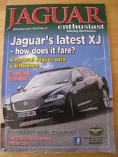 JAGUAR ENTHUSIAST MAGAZINE NOV