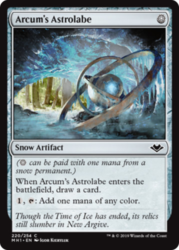Arcum astrolabe mtg - arcum's, ~mtg