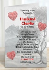 Personalised Birthday Card