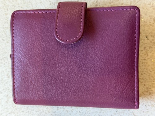 Golunski purple leather purse - golunski,