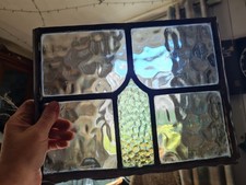 Old Antique piece of leaded