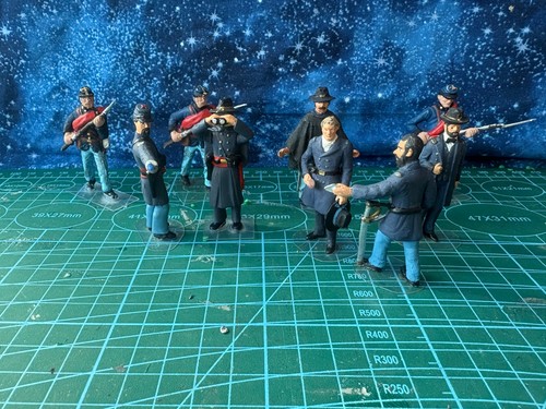 54mm union officers set - 54mm,