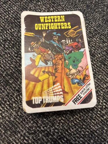 Vintage top trumps cards - top,