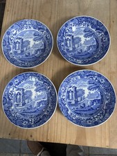 Vintage Set of 4 Spode Blue