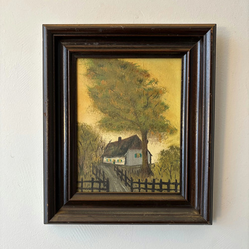 Original landscape oil - original,