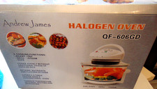 Halogen Oven Air Fryer  12lLow Fat Large Multifunction Cooker White Andrew James