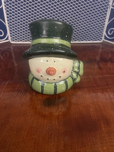 Snowman christmas figurine - christmas,
