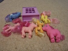 My Little Pony Bundle. 6 ponies and My Little Pony in Stable – McDonalds toy.