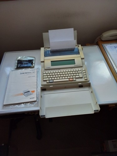 Canon starwriter manual - starwriter,