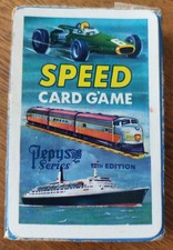 VINTAGE SPEED CARD GAME BY