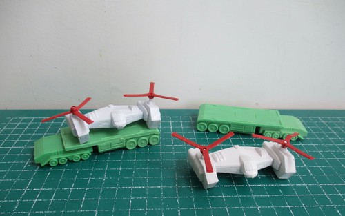 Two vintage miniature plastic - two,