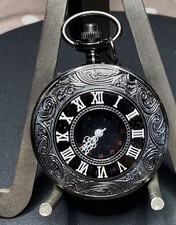 Quartz Pocket Watch. With Roman Numerals. PW