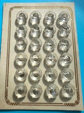 24 Czech 1930s Deco 1.5cm