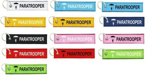 Keychain military paratrooper