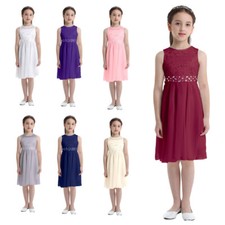 UK Flower Girl Dress Girls