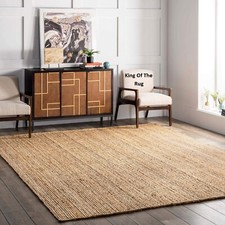 Rug Jute Runner Carpet Natural