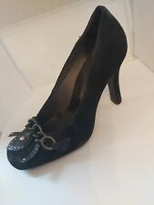 roberto botella black ladies court shoe size 38/5. Good condition
