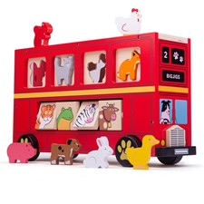 Bigjigs Educational Wooden Red