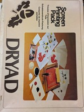 Dryad Screen Printing Pack -Fabric dyeing/printing 502. Vintage 2nd edition 1984