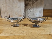 Antique Silverplate Footed