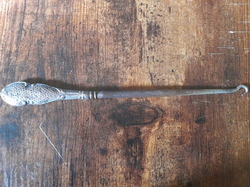 Antique boot button hook - antique,