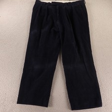 Corduroy Pants Mens 37x29 Navy