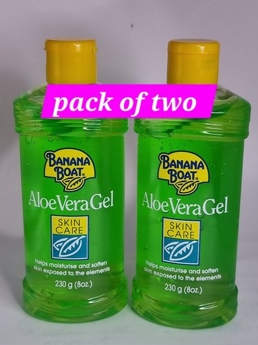 Banana boat aloe vera gel - banana,