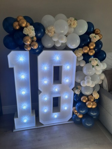 4ft light marquee numbers - 4ft,
