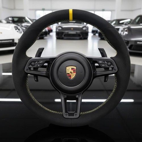 Porsche alcantara steering - alcantara,